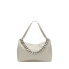 Bild von Schultertasche "Kroko Mira Hobo", M, creme
