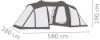 Bild von Zelt "Midway VI", 6 Person, grau