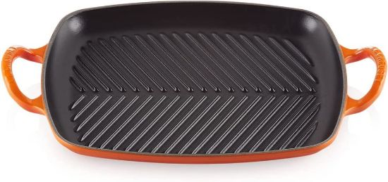 Bild von Grillplatte "Signature", rechteckig, 30 cm, ofenrot