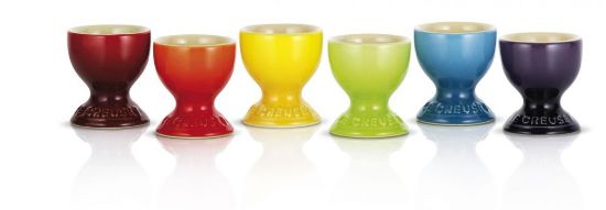 Bild von Eierbecher-Set "Rainbow", 6-tlg., bunt