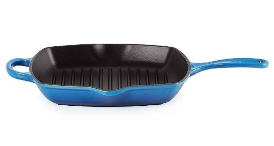 Bild von Grillpfanne "Signature", quadratisch, 26 cm, azure