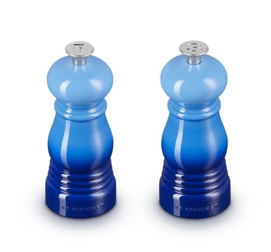 Bild von Salz- & Pfeffermühle, 2-tlg., azure