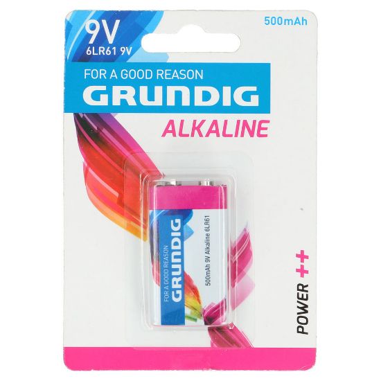 Bild von Batterie Alkaline "E-Block", 9V/500 mAh