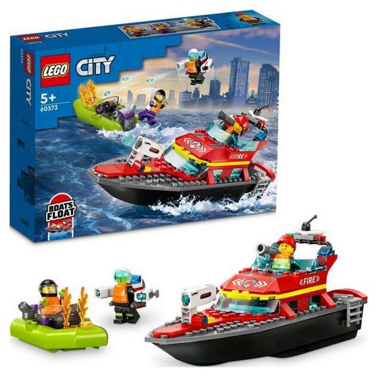 Bild von Bauspielzeug - Feuerwehrboot "City"