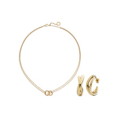 Bild von Schmuck-Set "Waves II", gold