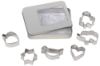 Bild von Ausstechförmchen-Set "Cookie Box", silber