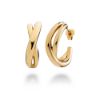 Bild von Ohrstecker "Waves", gold