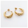 Bild von Ohrstecker "Waves", gold