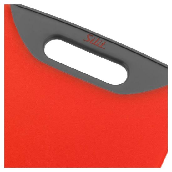 Bild von Kunststoff-Schneidebrett, 32 x 20 cm, rot