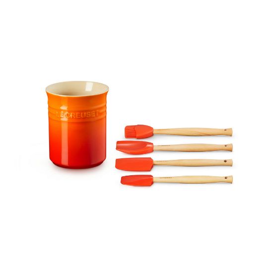 Bild von Kochkellen-Set "Craft", 5-tlg., ofenrot