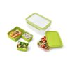 Bild von Lunchbox "Clip & Go", 2,3 Liter, transparent/grün
