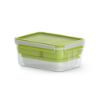 Bild von Lunchbox "Clip & Go", 2,3 Liter, transparent/grün