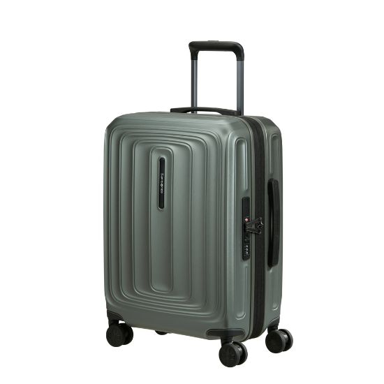 Bild von 4-Rollen-Bordtrolley "2Wander" erweiterbar, 55cm, Matt Sage Khaki