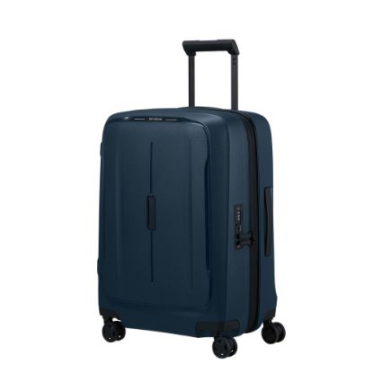 Bild von 4-Rollen-Bordtrolley "Essens" erweiterbar, 55cm, Midnight Blue
