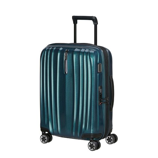 Bild von 4-Rollen-Bordtrolley "Nexis" erweiterbar, 55cm, Deep Petrol