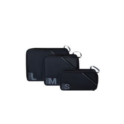 Bild von Packwürfel-Set, 3-tlg., Black/Gray