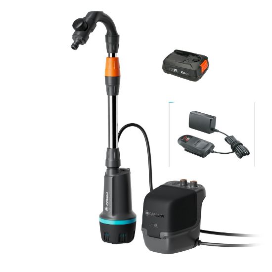 Bild von Akku-Regenfasspumpe "2600 Comfort 18V P4A Ready-To-Use"