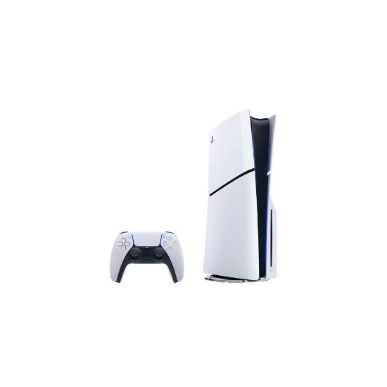 Bild von PlayStation 5 mit Laufwerk "Slim", weiß