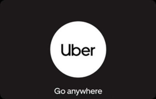 Bild von Uber Geschenkkarte 200€