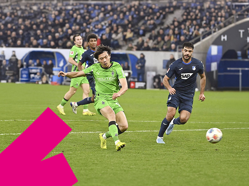 Bundesliga-Duell in Mönchengladbach