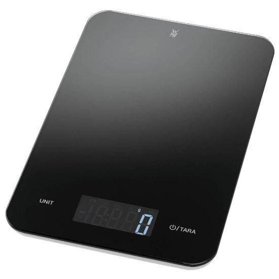 Bild von Digitale Küchenwaage, schwarz