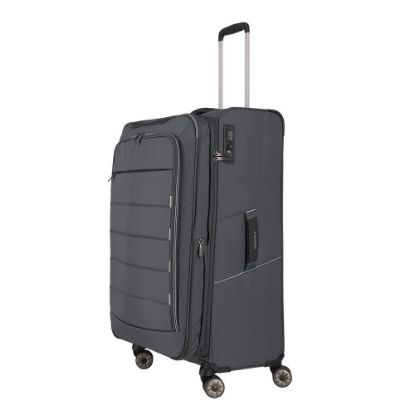 Bild von 4-Rollen-Koffer "Trolley Skaii", L, gipfelgrau