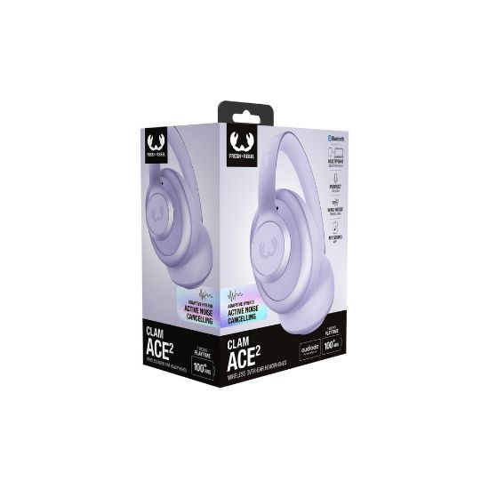 Bild von Wireless Over-Ear-Kopfhörer "Clam Ace 2" mit Adaptive Hybrid-ANC, Dreamy Lilac