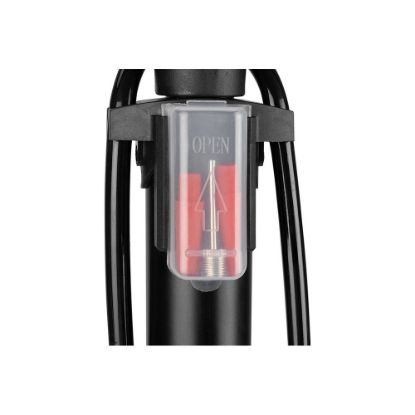 Bild von Fahrradpumpe mit Manometer