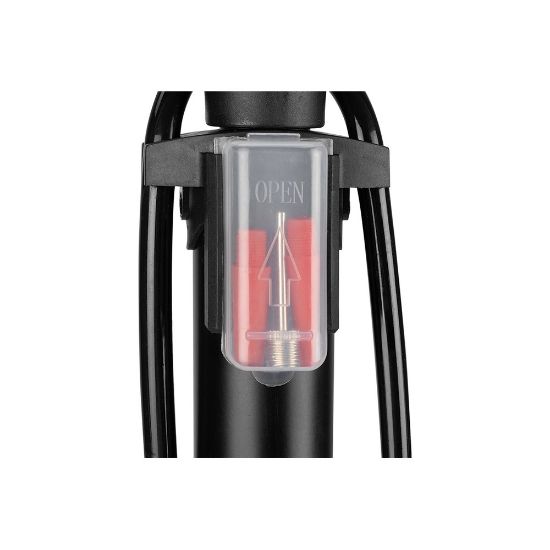 Bild von Fahrradpumpe mit Manometer