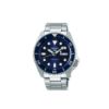 Bild von Herrenuhr, blau-rot