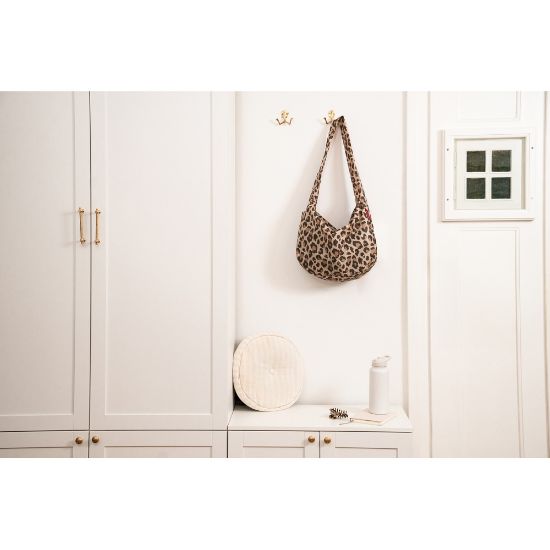 Bild von Umhängetasche "Mini Maxi Moonbag", Leo Macchiato