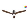 Bild von Smart Deckenventilator & Licht "Kleur", schwarz