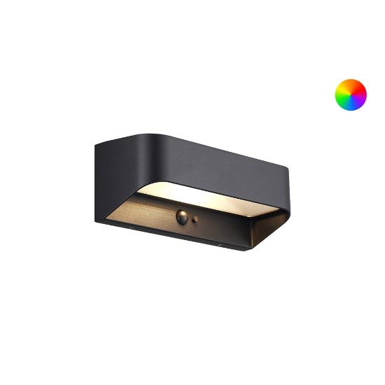 Bild von Solar Wandleuchte "Marcellio",braun