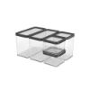 Bild von Vorratsgläser 5-teilig "LOFT Premium", schwarz
