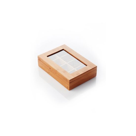 Bild von Teebox aus Bambus