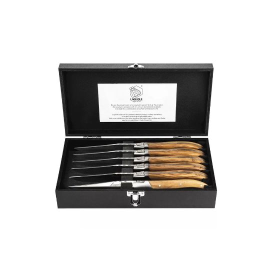 Bild von Steakmesser Olivenholz "Style de Vie Luxury Line"