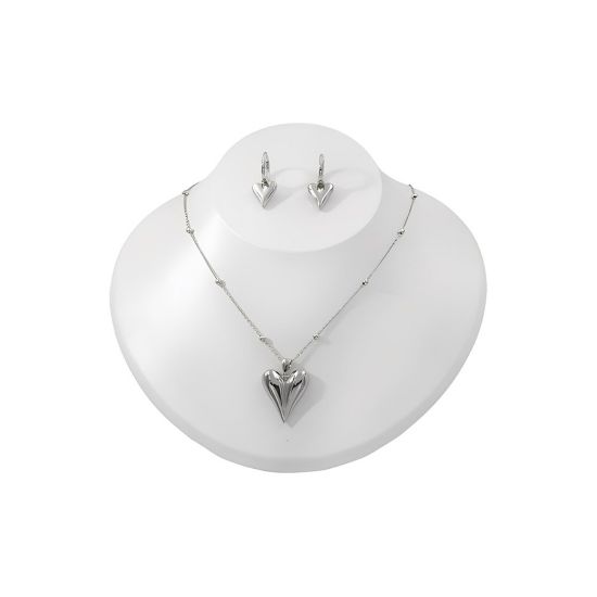 Bild von Schmuckset "Heart & Harmony", Edelstahl, silber