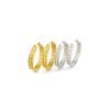 Bild von Ohrring-Set "Lustre Link", silber & gold