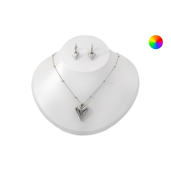 Bild von Heart & Harmony Schmuckset Edelstahl Farbe Gold