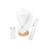 Bild von Schmuckset "Pearly", Edelstahl