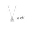 Bild von Schmuckset "Stacy", Stahl, silber