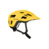 Bild von Fahrrad-Schutzhelm gelb + LED Größe L