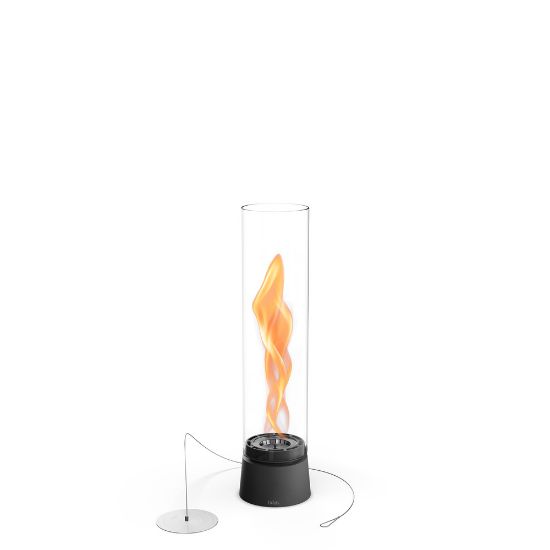 Bild von Tischfeuer "Spin air 900", mattschwarz