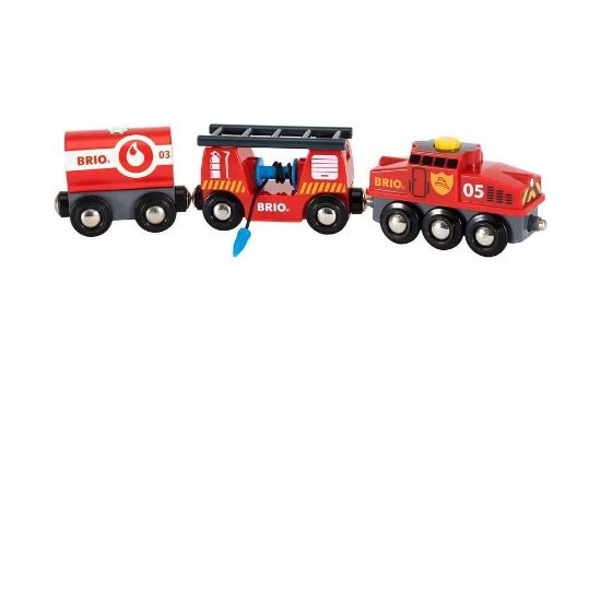 Bild von Spielset "Brio World" Feuerwehr-Löschzug