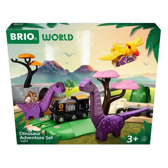 Bild von Spielset "Brio World" Dinosaurier Abenteuer