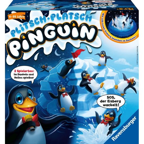 Bild von Geschicklichkeitsspiel "Plitsch-Platsch Pinguin" mit LED