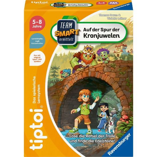 Bild von Logikspiel "tiptoi" Team SMART ermittelt: Auf der Spur der Kronjuwelen