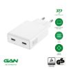 Bild von Netzladegerät "PDPlug Slim Dual", GaN, 65W, weiß