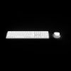 Bild von Kabelloses Tastatur-Maus-Set "WKM-550 QUERTZ", Weiß