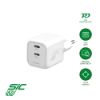 Bild von Ladegerät "PDPlug Dual", SiC, 45W, weiß